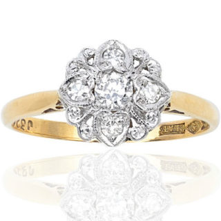 ***SOLD*** Heart's Desire... Original Art Deco Diamond ring-0