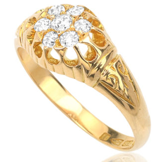 Divine... Original Antique Diamond ring -3320
