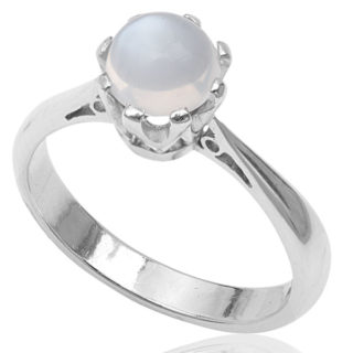 ***SOLD*** Over the Moon... Vintage Moonstone ring -0