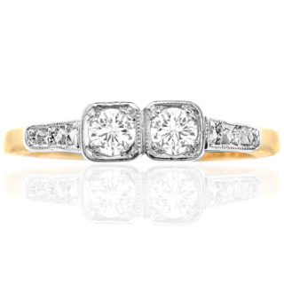 I DO... Original 1920s Diamond Engagement ring-0