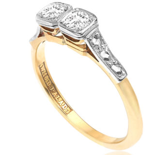 I DO... Original 1920s Diamond Engagement ring-3410
