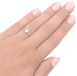 Original Art Deco Diamond Engagement ring -3423