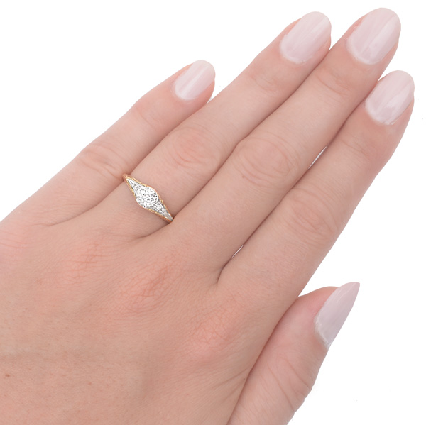 Bliss... Handmade Diamond Engagement ring -3521