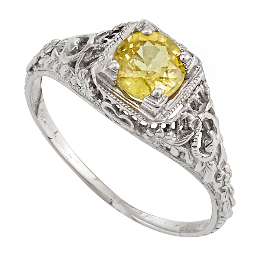 Parti sapphire diamond engagement ring, Sydney jeweller Lizunova