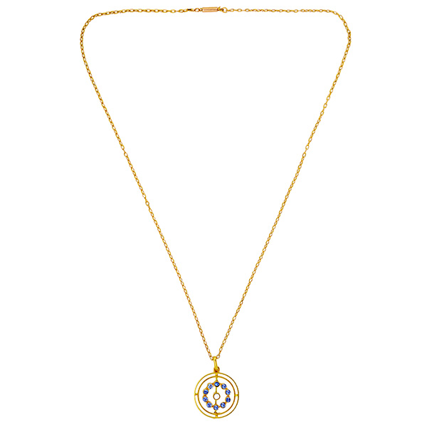 YG deco O pend with P and Saps wkd BBB